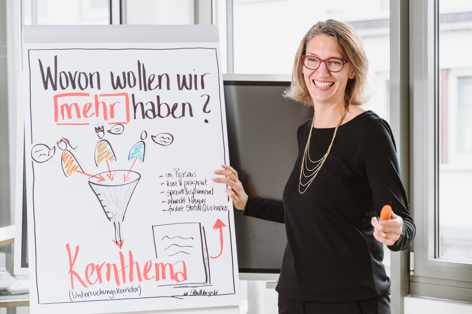 Coach im Seminar - Businessporträts Fotograf Bonn