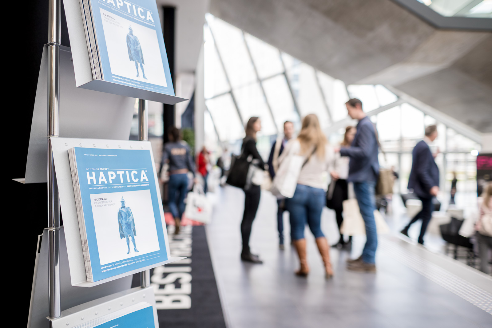 Messefotografie - Haptica - Bonn - Veranstalter WA Media - Messehalle