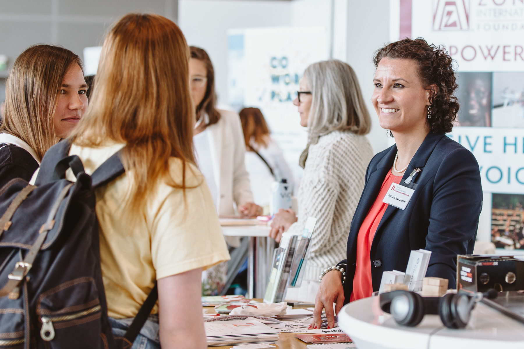 natürliche Reportagefotografie auf Frankfurter Messe