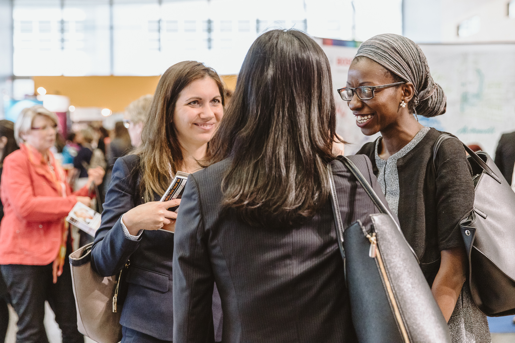 Kongressfotografie - women&work - Frauengespräche auf Messe