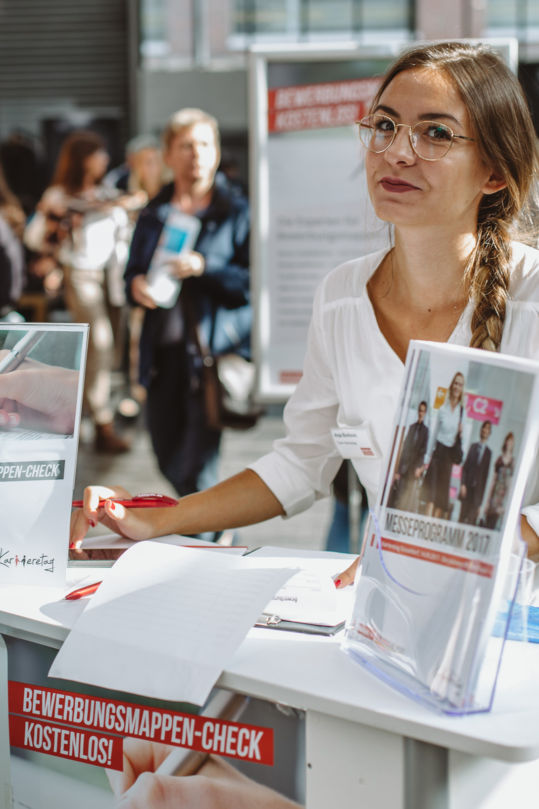 Messefotografie - Reportagefotografie - freundliches Kalaydo Team -Karrieretag