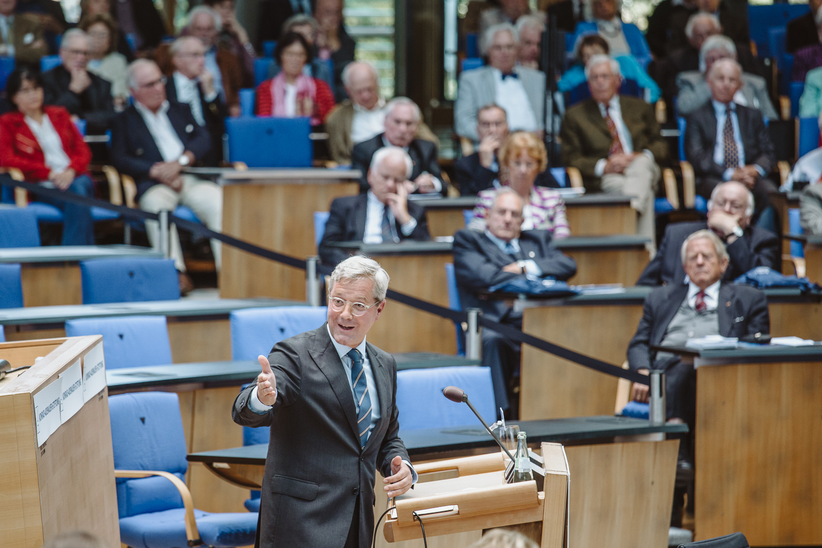 Konferenzfotografie - Dr. Norbert Röttgen - Wasserwerkgespräch der Konrad-Adenauer-Stifung