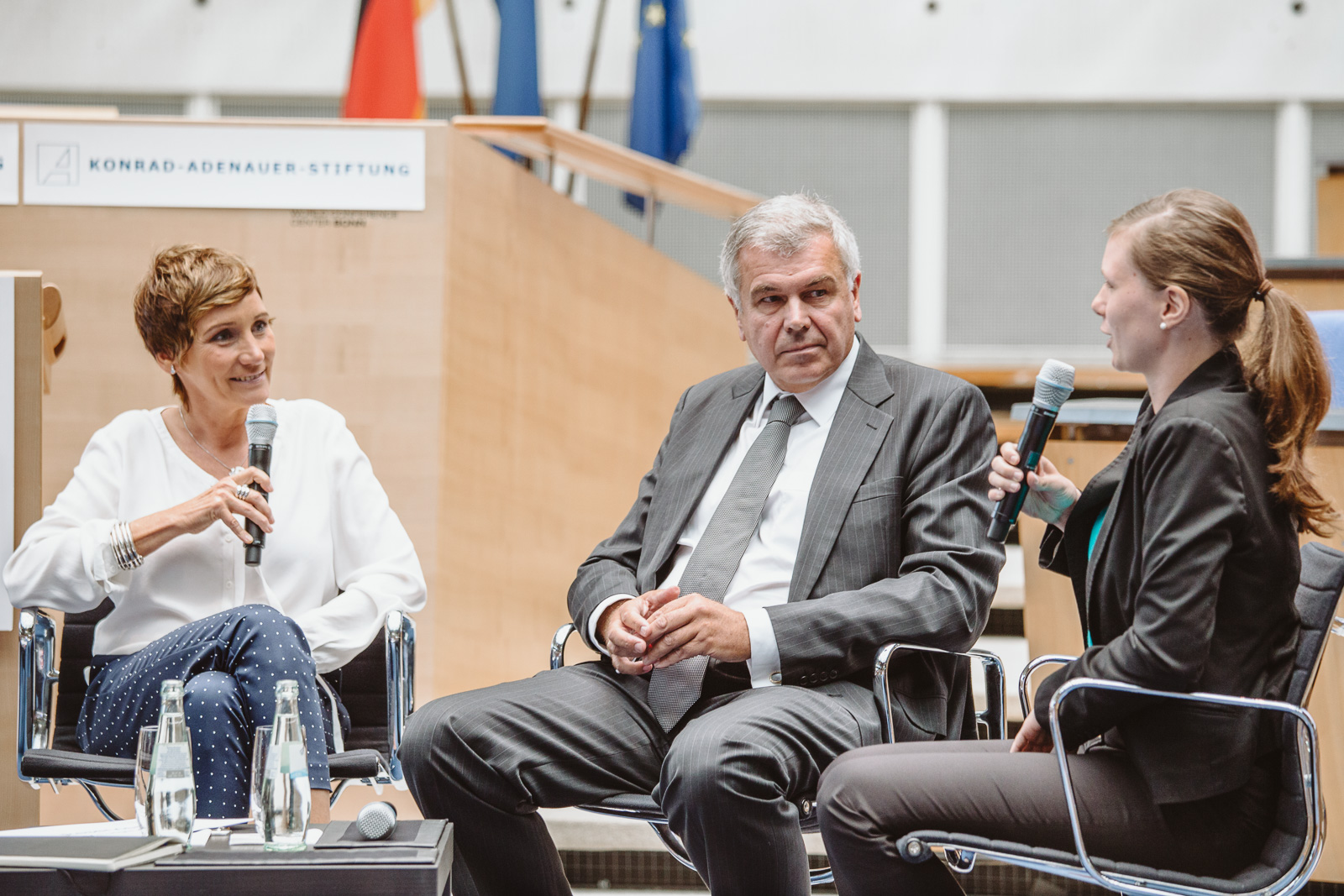 Konferenzfotografie - Disskusion - Wasserwerkgespräch der Konrad-Adenauer-Stifung